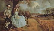 Thomas Gainsborough Mr and Mrs Andrews (nn03) oil painting reproduction